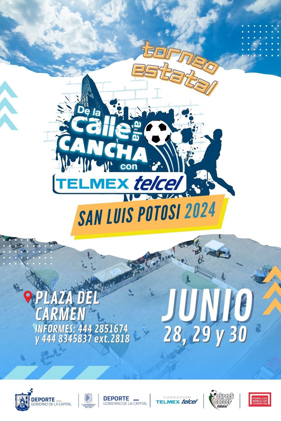 Gobierno de la Capital alista todos los detalles el torneo de Futbol Street “De la Calle a la Cancha”