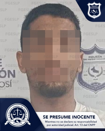 Captura FGESLP a sujeto indiciado por homicidio en la colonia General I. Martínez