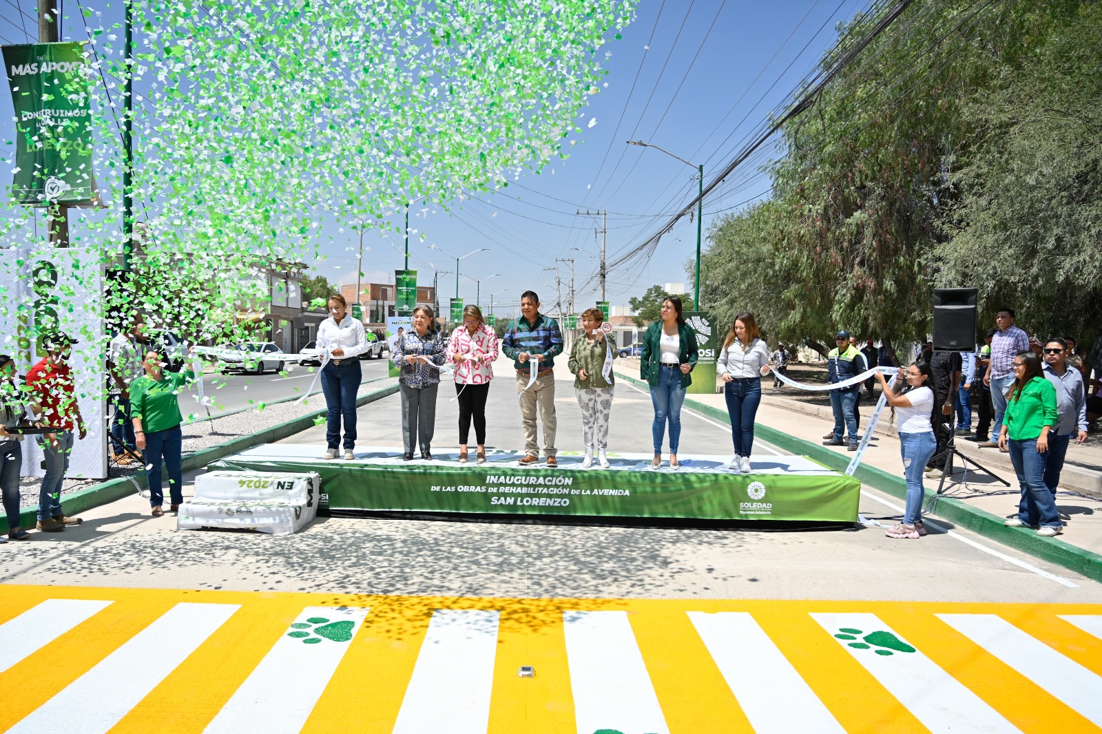 Gobierno entrega avenidas San Lorenzo y Santo Tomás renovadas