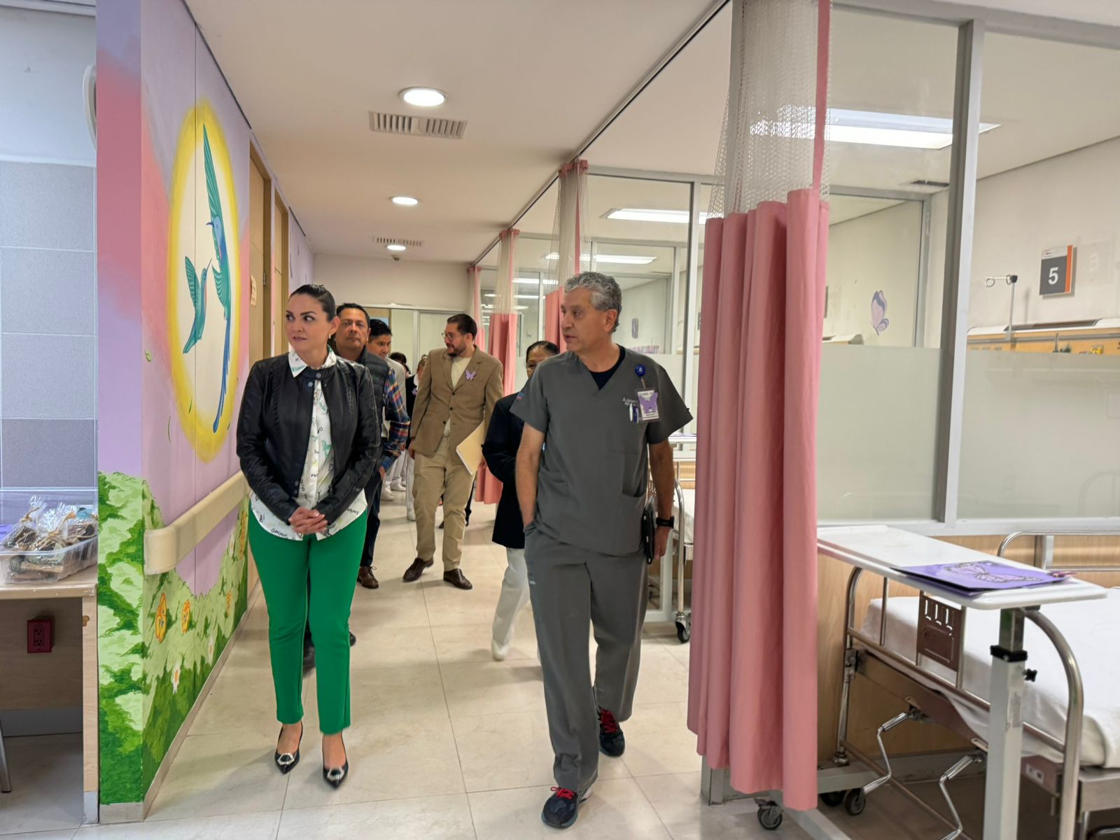 Inaugura gobierno estatal, sala mariposa en el hospital del niño y la mujer