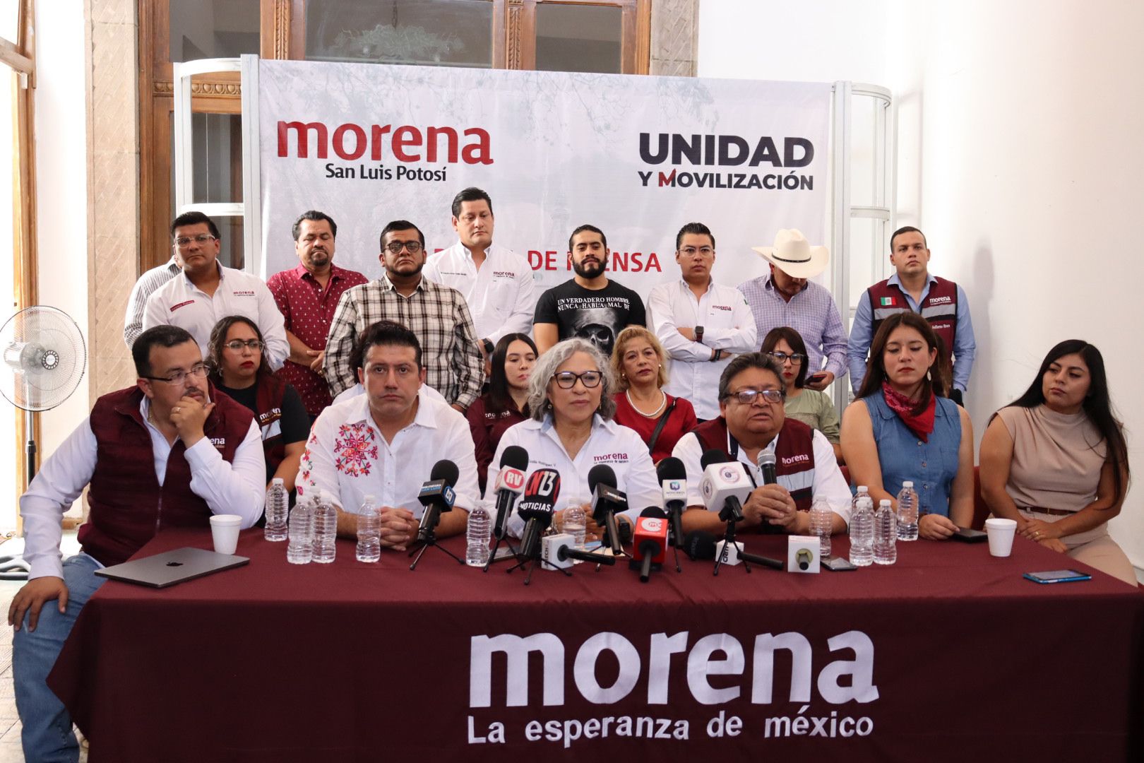 Morena San Luis Potosí impugna resultados electorales en diversas alcaldías ante el tribunal estatal electoral