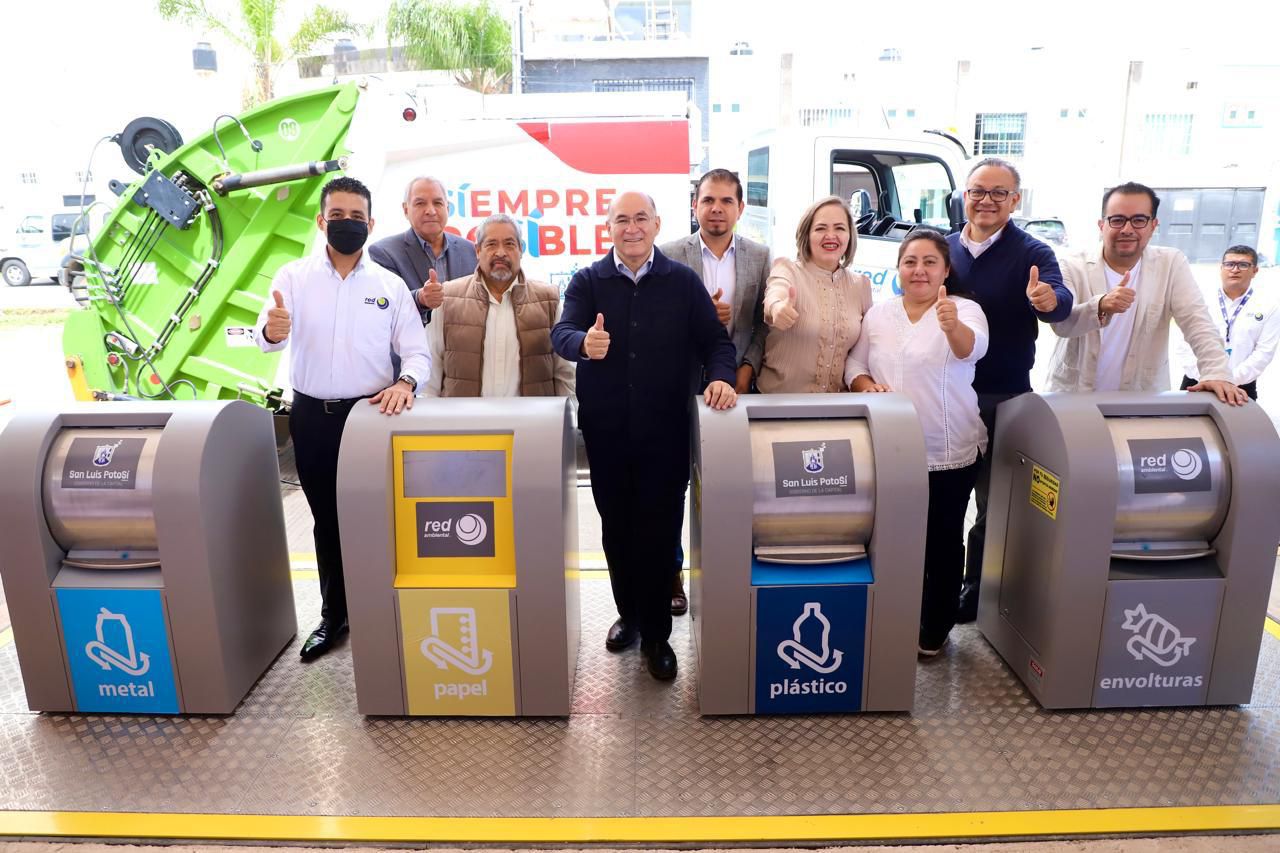 Nueva tecnología para la recolección de basura, inaugura Alcalde Enrique Galindo