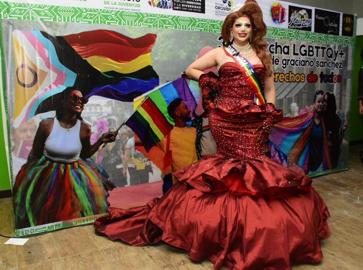 En Soledad de G. S. Denisse Pereira, embajadora de la tercera marcha LGBTTTIQ+ 