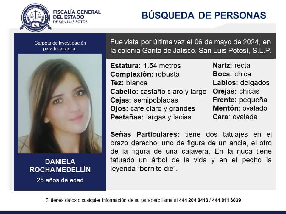 Pareja sentimental de Daniela Rocha la habría asesinado y desaparecido