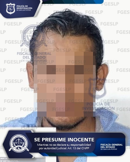 Por triple homicidio, sujeto es detenido en SLP por elementos de la PDI