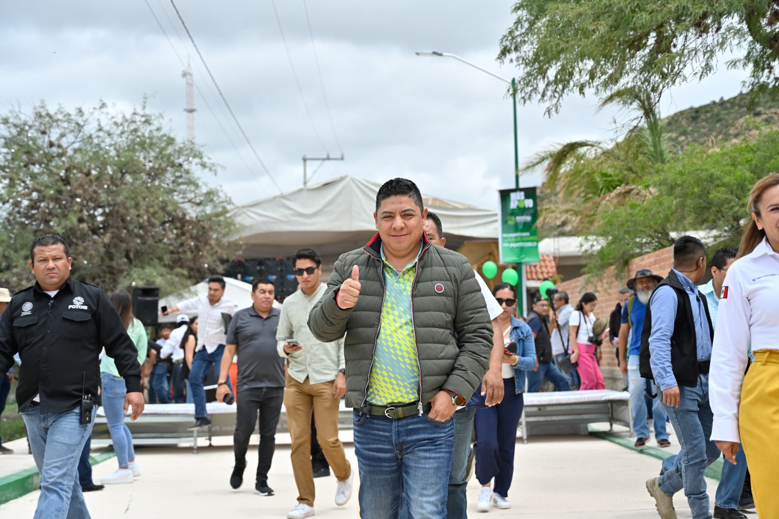 Ricardo Gallardo moderniza Cerro de San Pedro