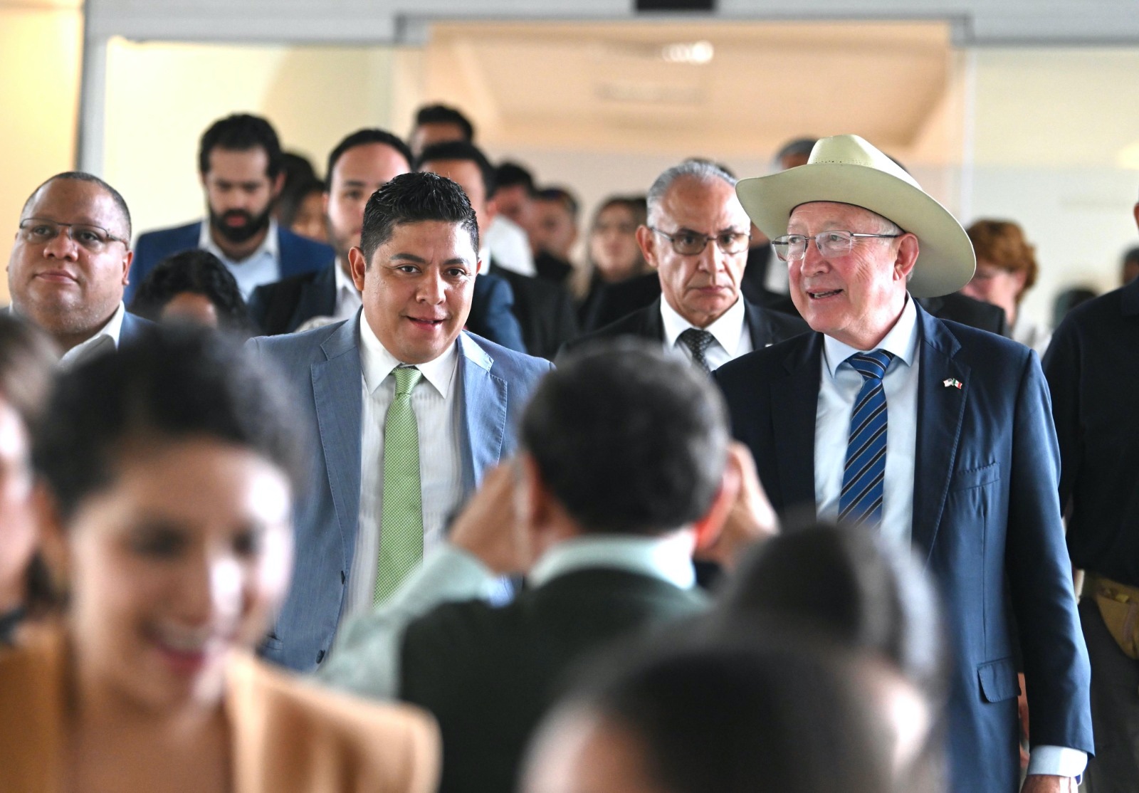 San Luis Potosí ejemplo en el T-MEC: embajador Ken Salazar 