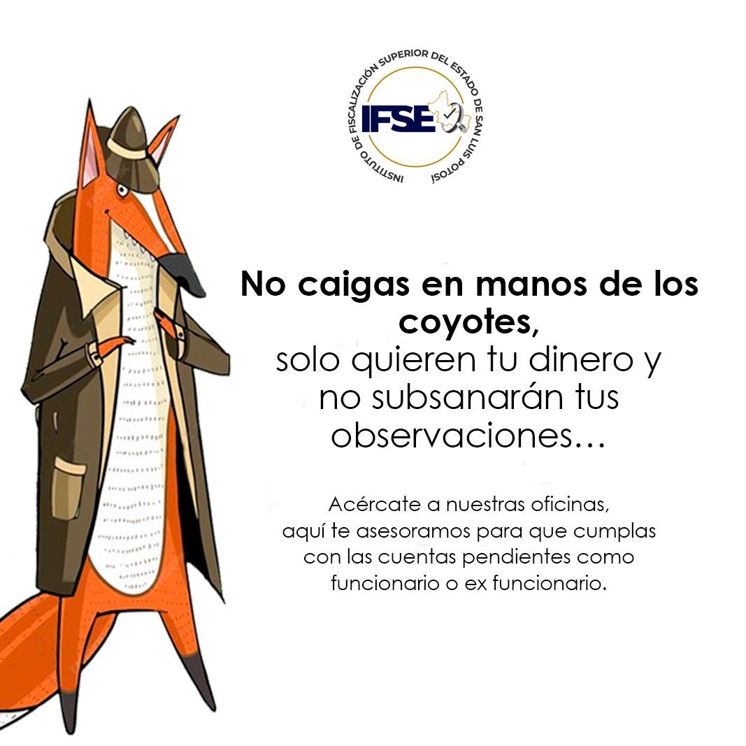 IFSE contra coyotes que ofrecen “arreglar” cuentas públicas