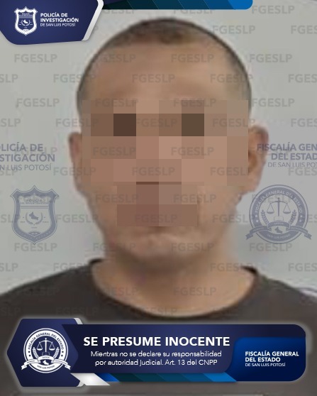 Agentes de la FGESLP detienen a individuo por robo de motocicleta en la capital