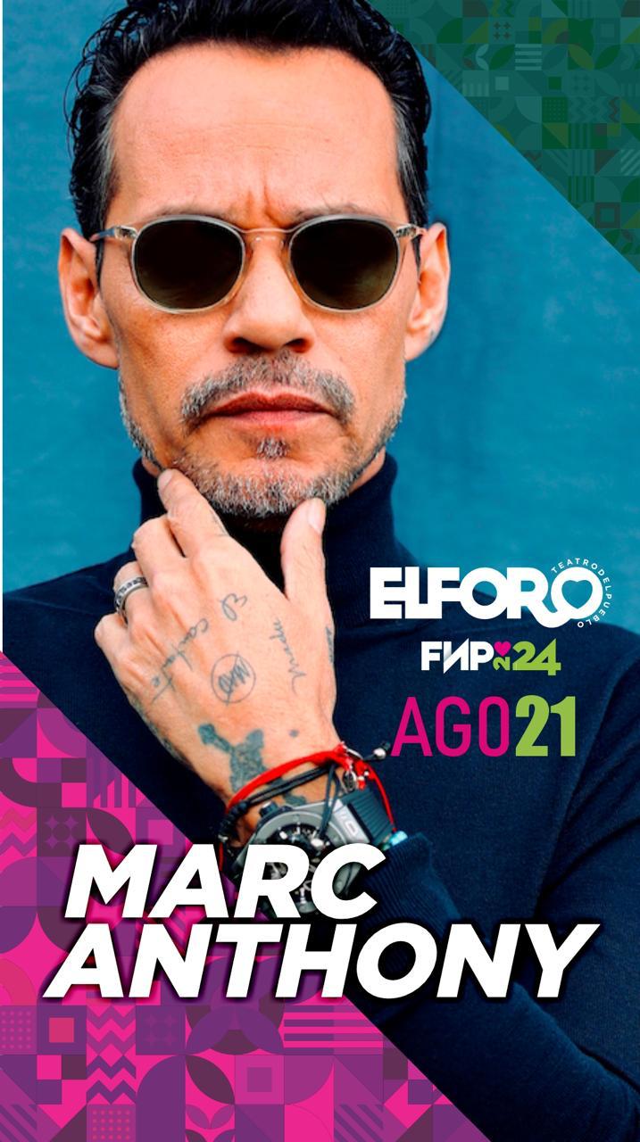 Marc Anthony en la Fenapo 2024