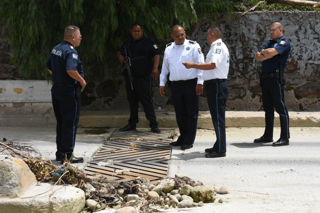 Municipio de Soledad realiza limpieza en bulevar Río Santiago y vigila la circulación vial