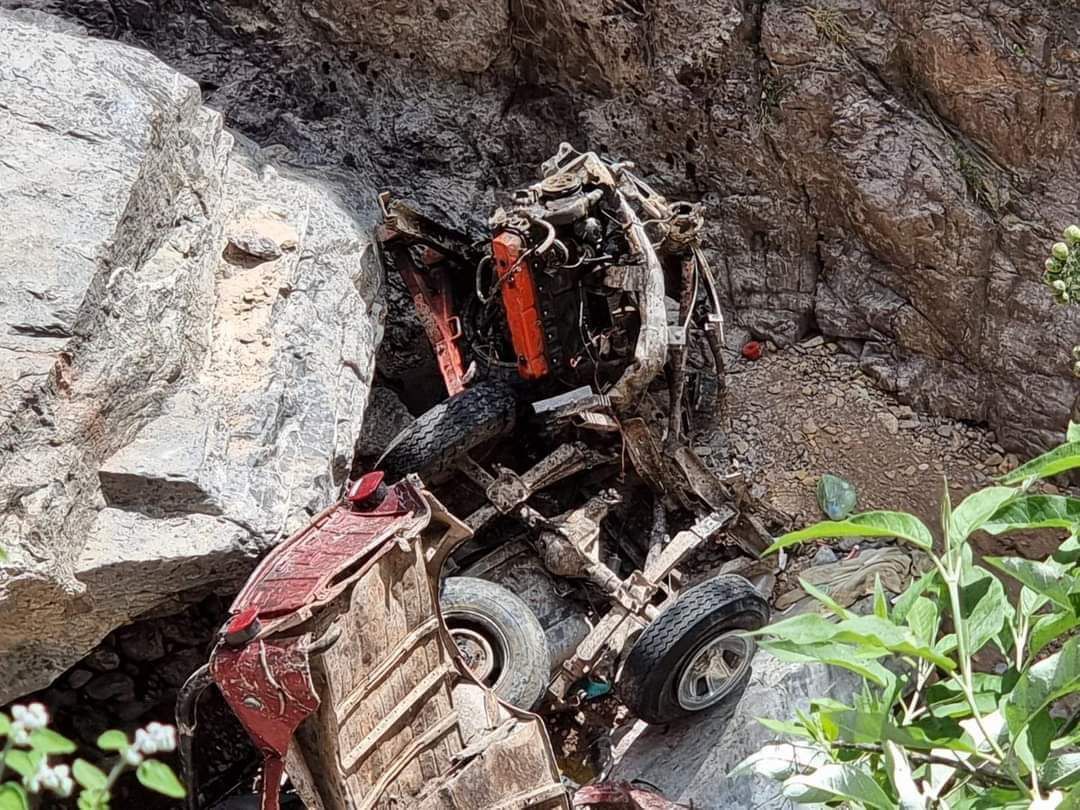 Cinco heridos y dos fallecidos en accidente carretero en Real de Catorce; buscan a familiares