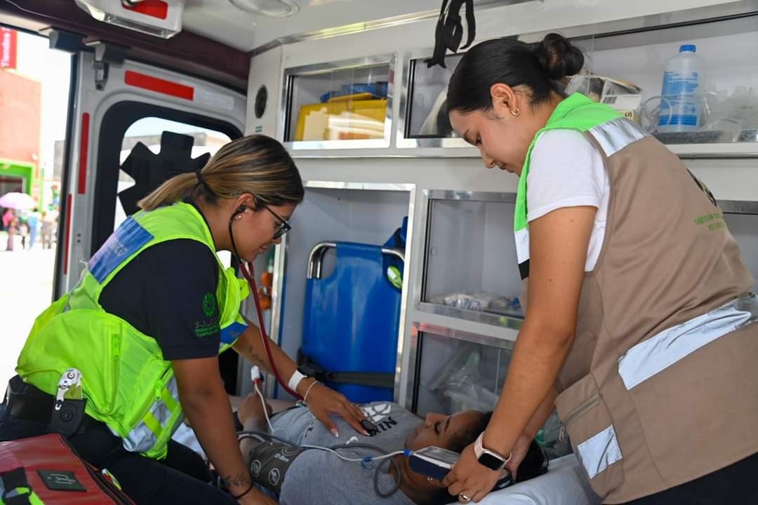 Ayuntamiento de Soledad destaca liderazgo femenino en equipo de paramédicos de protección civil