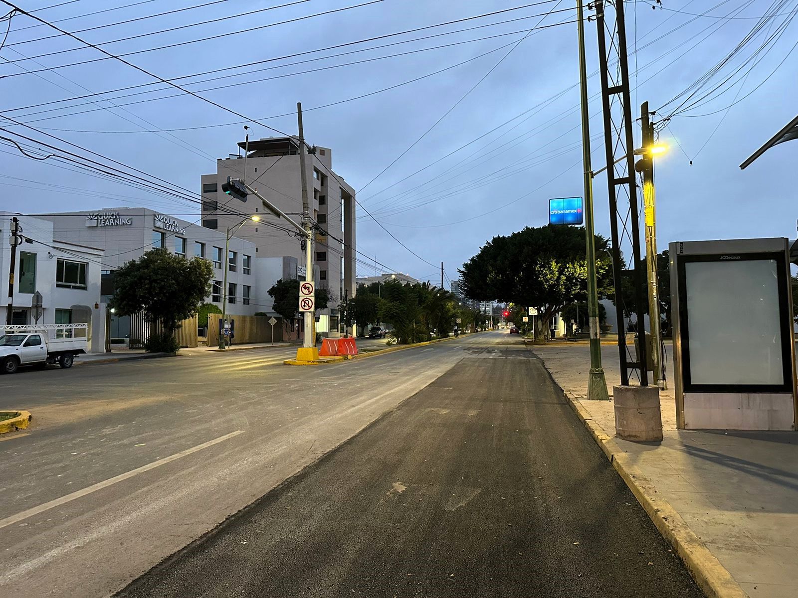 Ayuntamiento de SLP concluye repavimentación en avenida Carranza, luego de reparación de drenaje en colonia Polanco