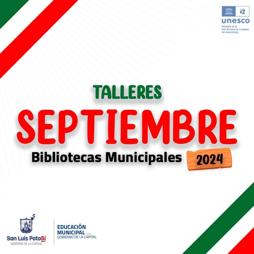 Bibliotecas Públicas del Gobierno de la Capital tienen abiertos talleres para todo el público