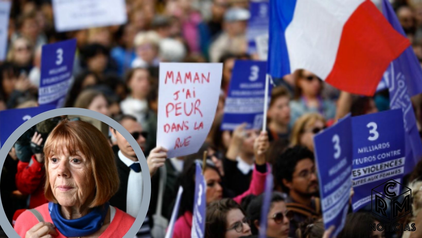 Caso de Gisèle Pelicot conmociona a Francia: Miles marchan en su apoyo