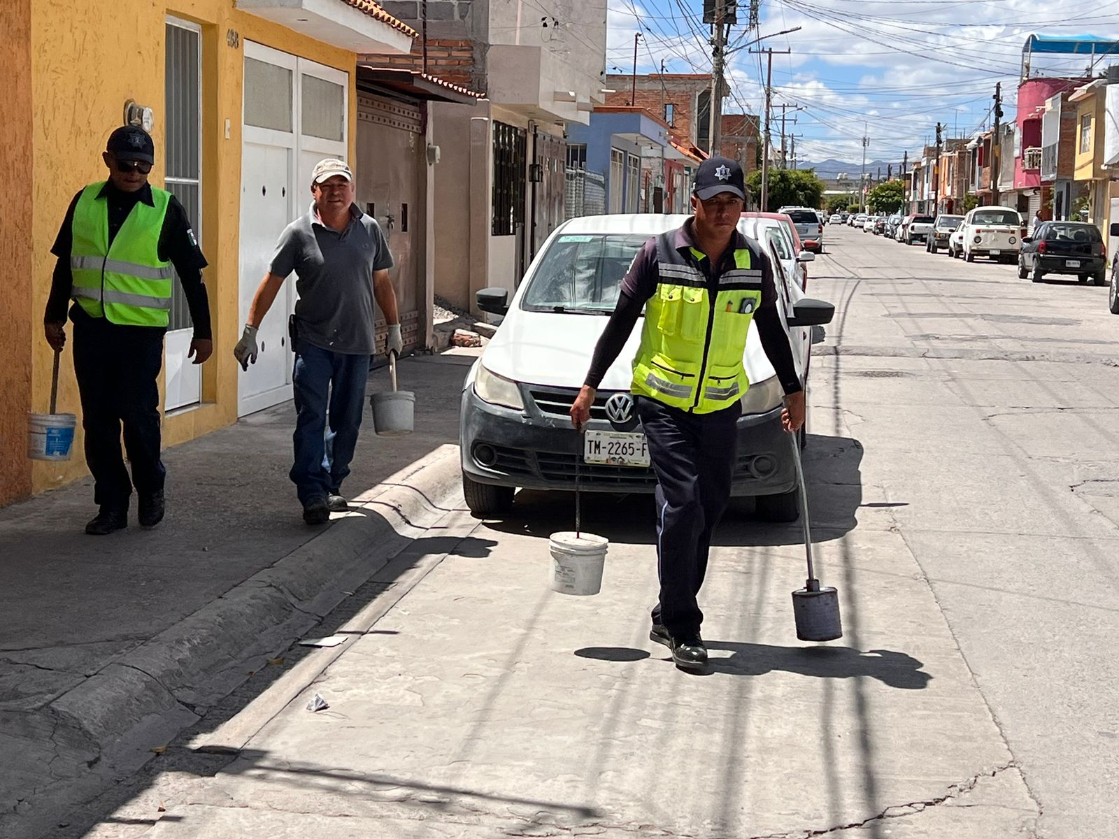  Dirección de tránsito vial de soledad comenzó "operativo barredora"