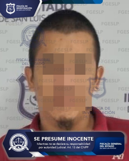 PDI de la FGESLP captura a sujeto buscado por secuestro cometido en Zacatecas