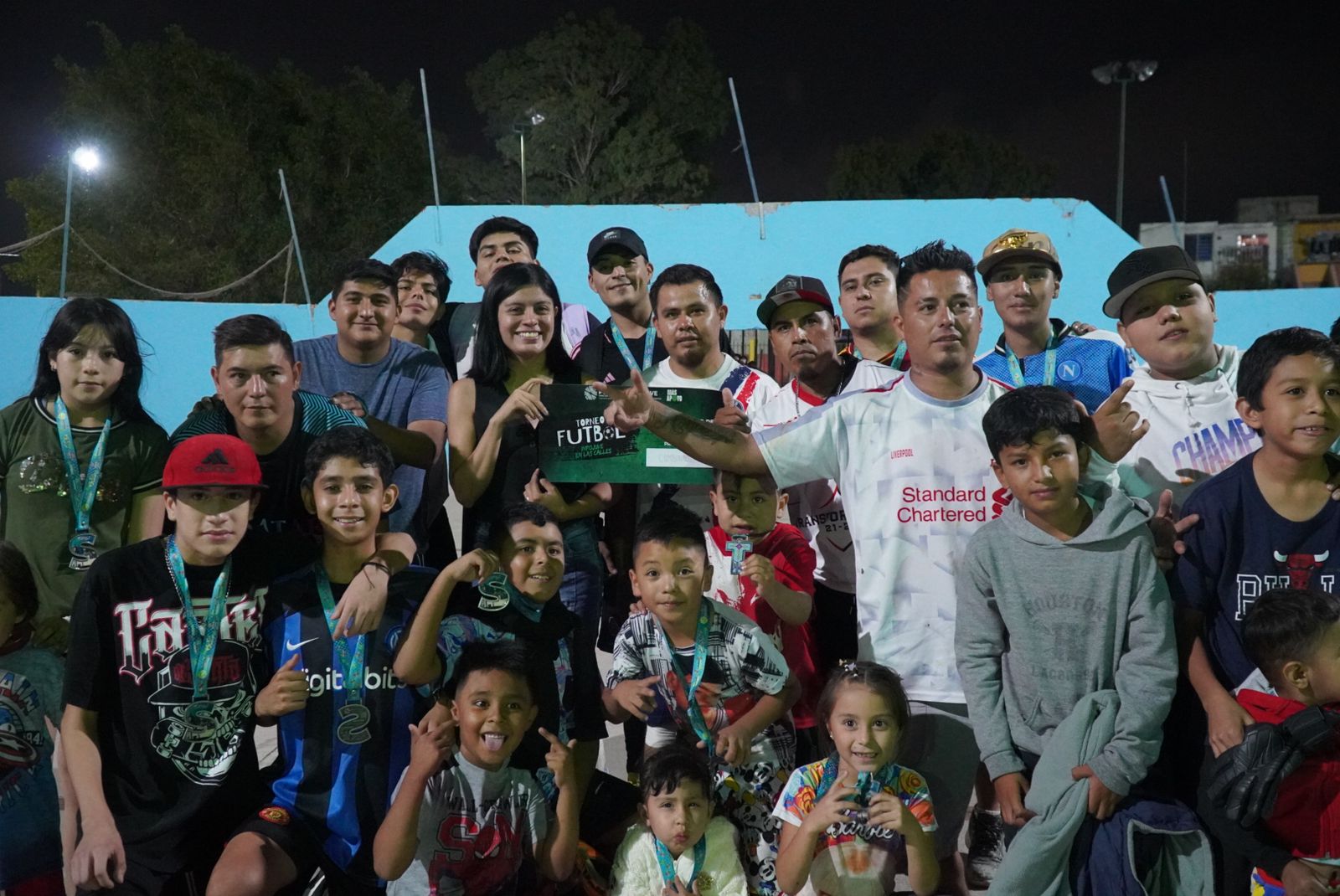 Realiza estado, torneos de futbol rápido para jóvenes en colonias