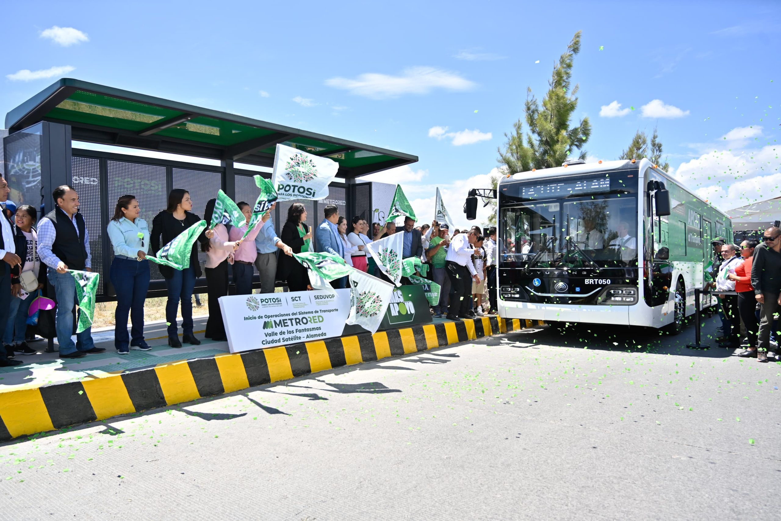 Ricardo GALLARDO transforma movilidad en SLP con nuevas líneas de Metrored 