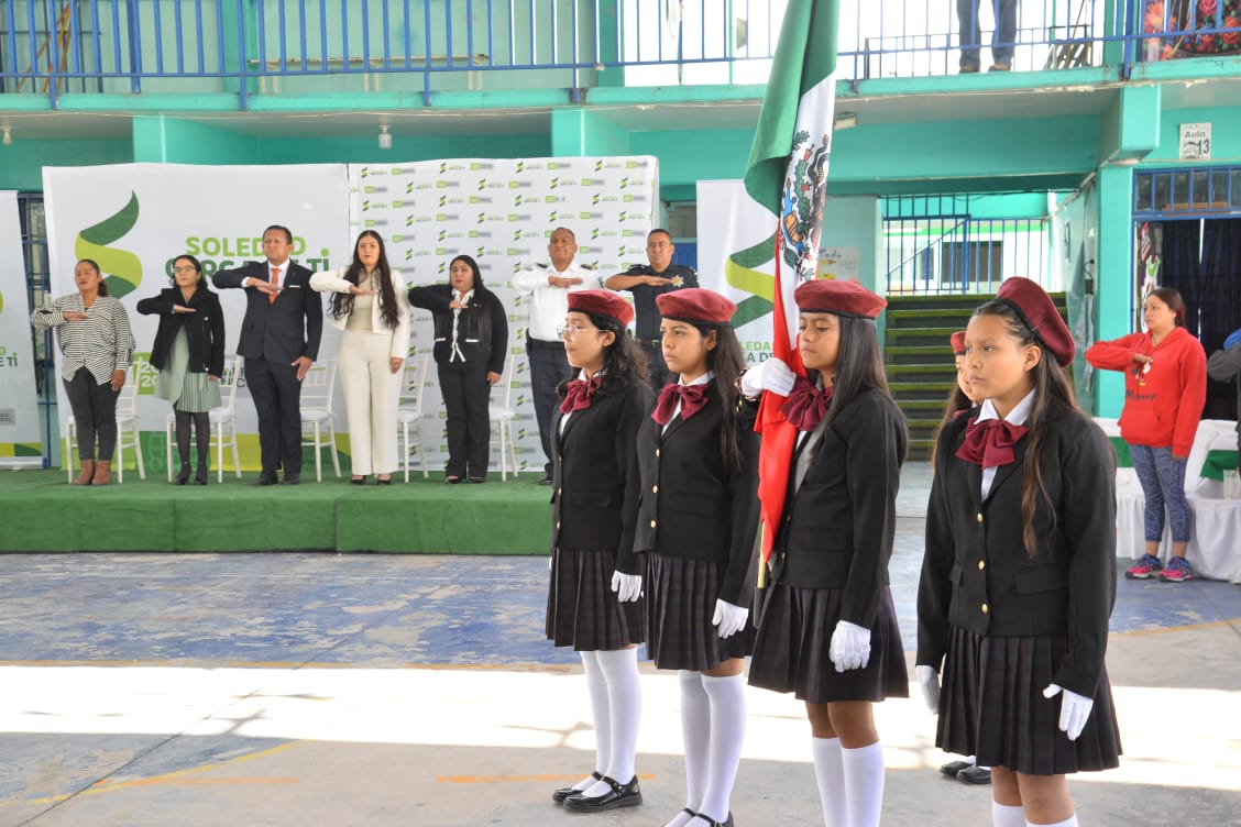 Ayuntamiento de Soledad conmemora día de las naciones unidades ante cientos de niñas y niños