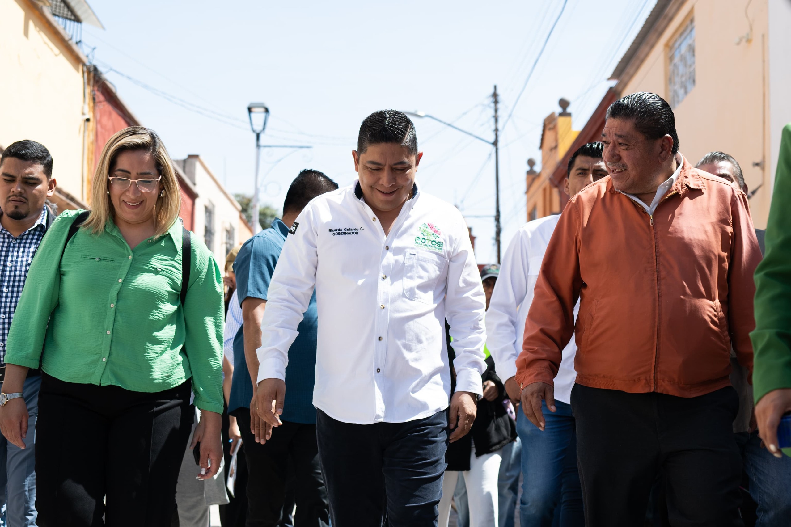 Con gran respaldo, Ricardo Gallardo entrega remodelación de San Miguelito