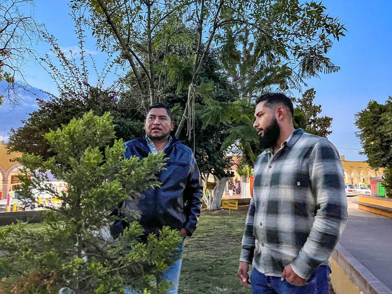 Ismael Hernández inició campaña de reforestación en Villa de Reyes