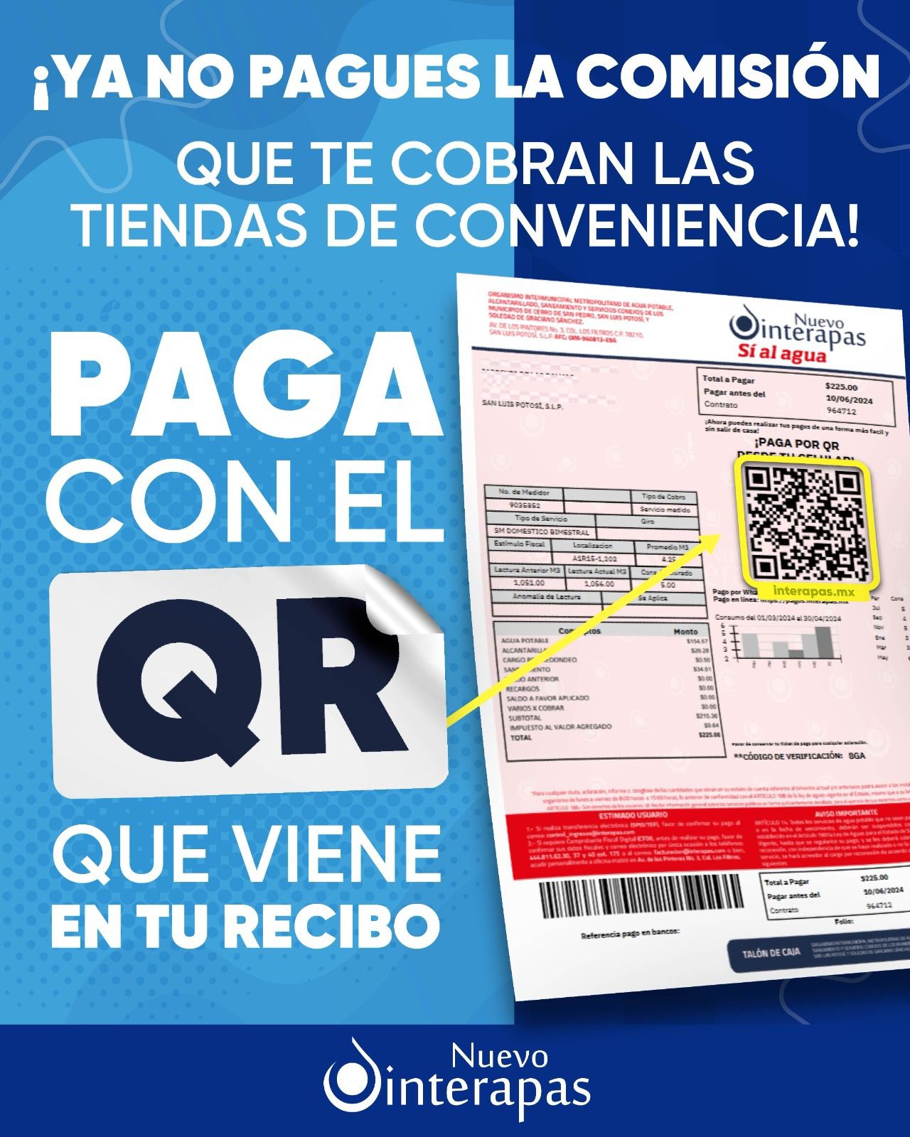 Con la aplicación InterAppas Móvil, los usuarios evitan el cobro de comisiones en tiendas de conveniencia