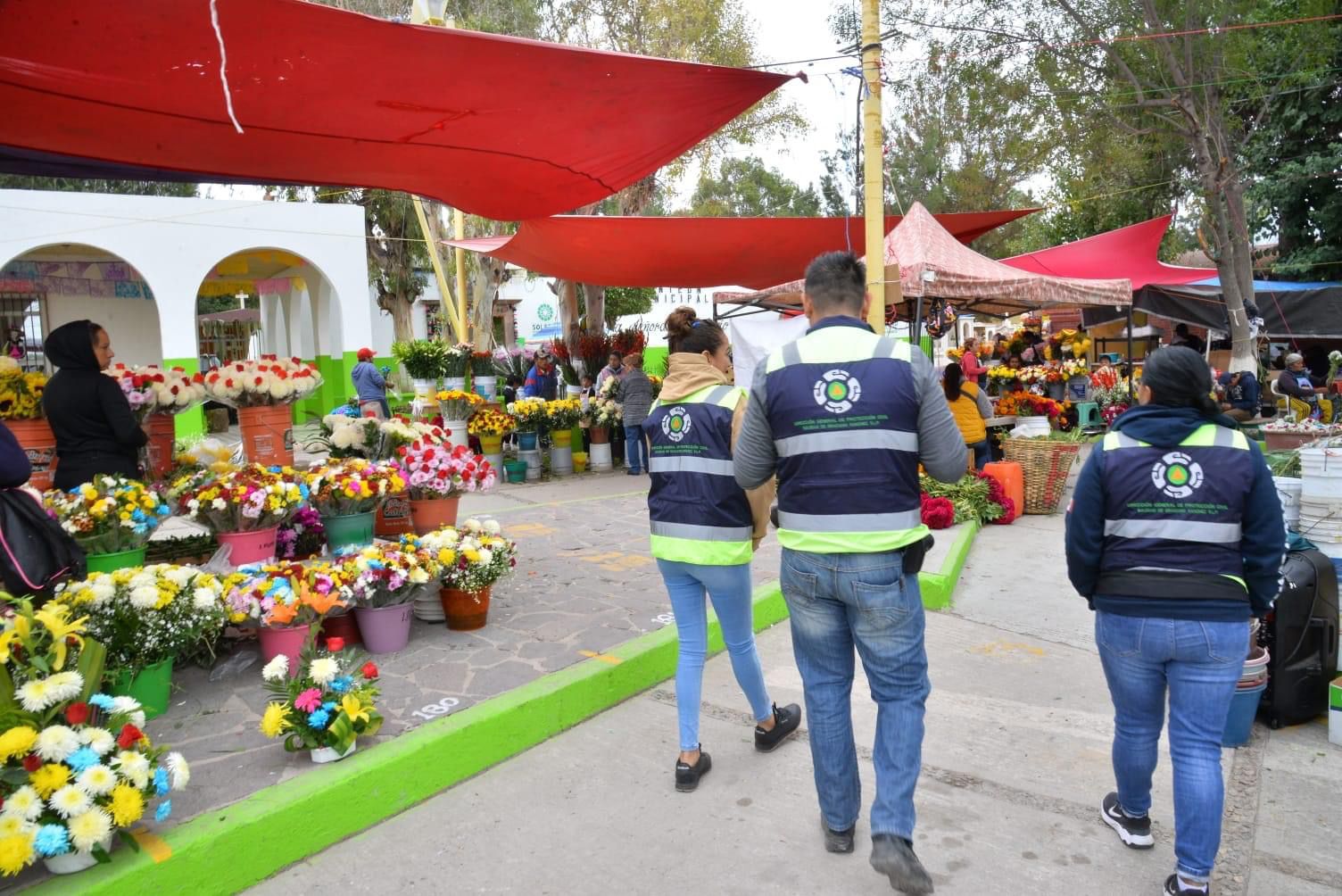 Protección civil de Soledad prepara dispositivo especial en panteones por día de muertos