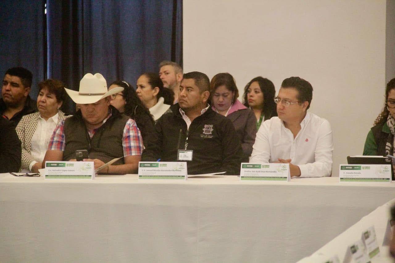 Ismael Hernández participa en la instalación de la red potosina de municipios por la salud 2024-2027