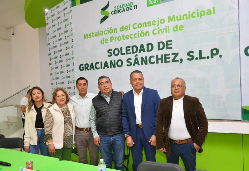 Seguridad y prevención para las familias soledenses, anuncia Juan Manuel Navarro con instalación de consejo municipal de protección civil