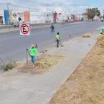 Sin descanso, programa de mejora urbana y limpieza de vialidades en Soledad