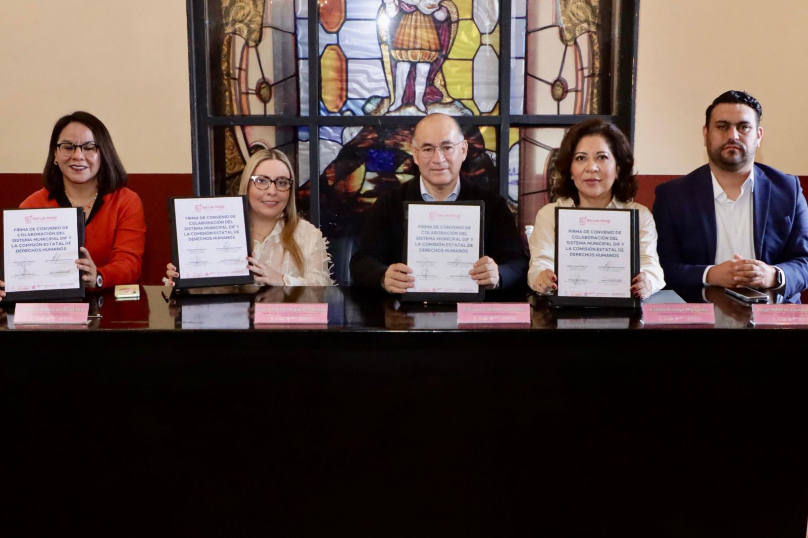 Refrendan DIF Municipal y Comisión Estatal de Derechos Humanos, compromiso por los derechos de las y los potosinos