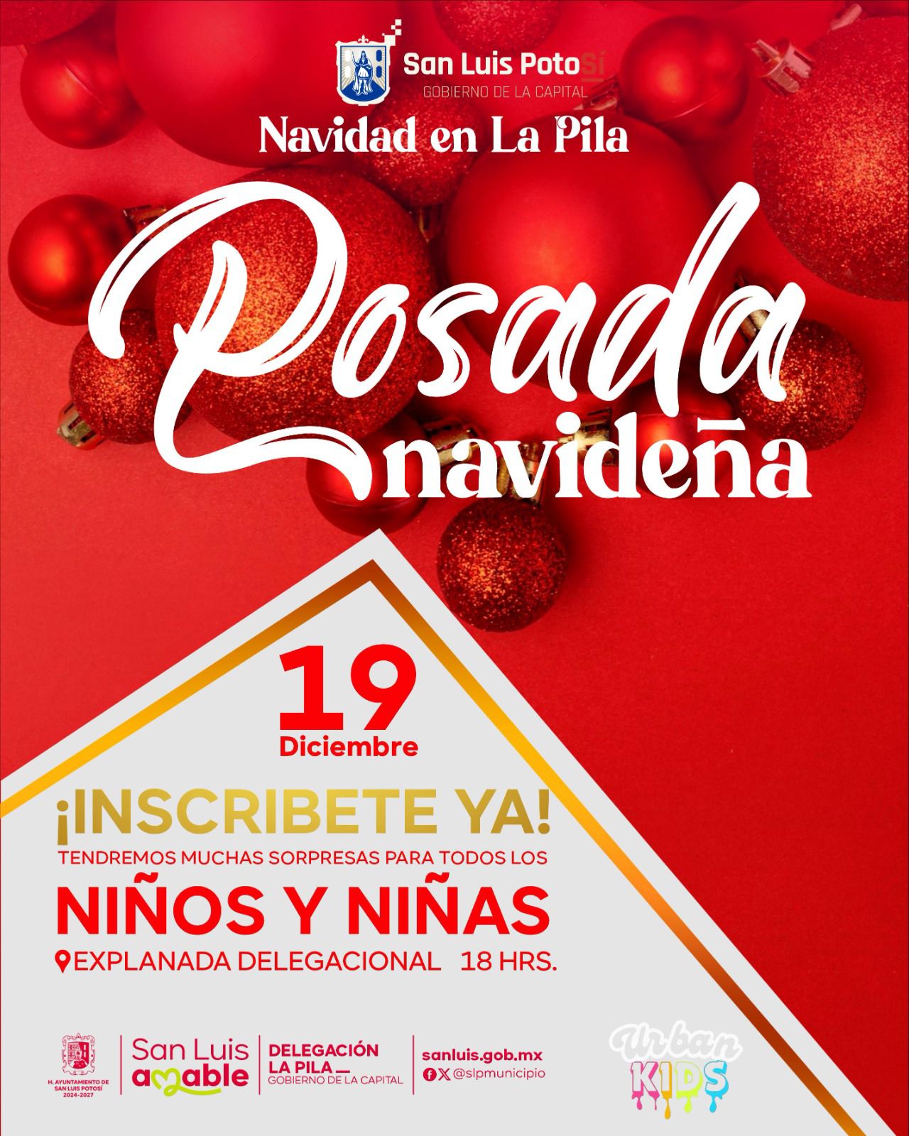 Gobierno de la Capital invita a la Mega Posada Navideña en La Pila