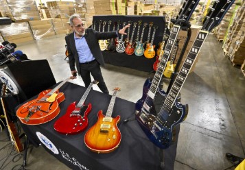 Más de 3000 guitarras Gibson falsas incautadas en EE. UU.