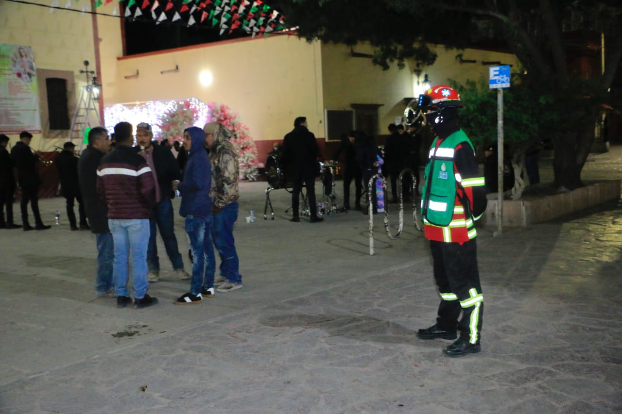 Saldo blanco en operativo guadalupano realizado en Villa De Pozos