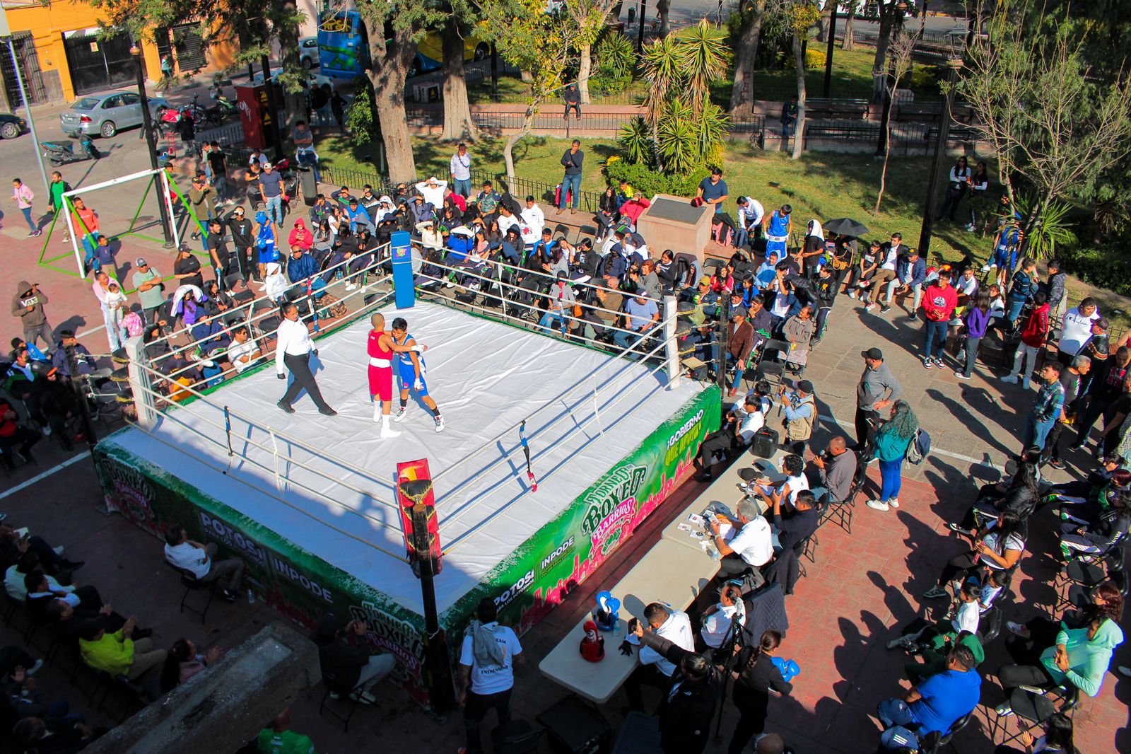 Arranca gobierno del estado, el torneo de box de los barrios en SLP