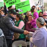 Cerritenses agradecen a Ricardo Gallardo por obra carretera