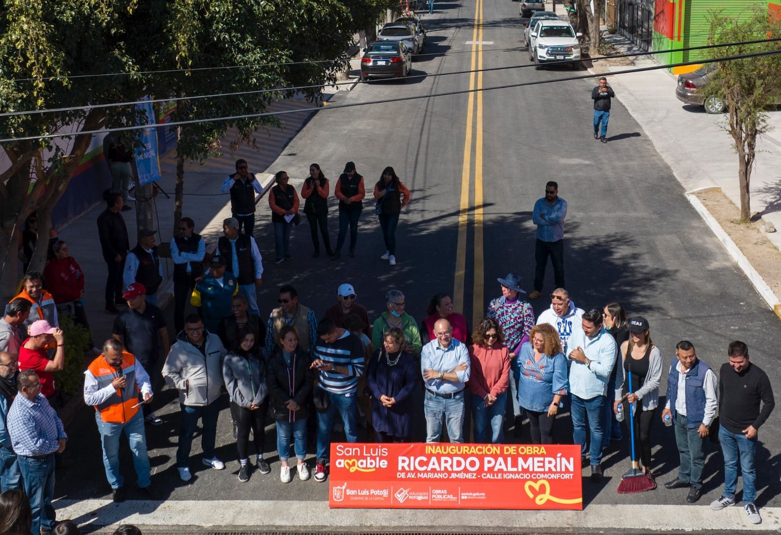 En el arranque de Capital al 100, Alcalde Galindo entrega tres nuevas vialidades