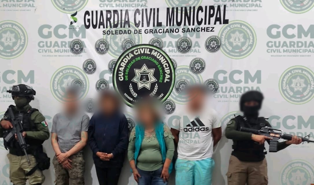 En acciones inmediatas y coordinadas, Guardia Civil Municipal de Soledad repele agresión y detiene a 4 personas