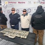 En Sonora y baja california fueron aseguradas cuatro toneladas de metanfetamina y 20 kilos de fentanilo y heroína