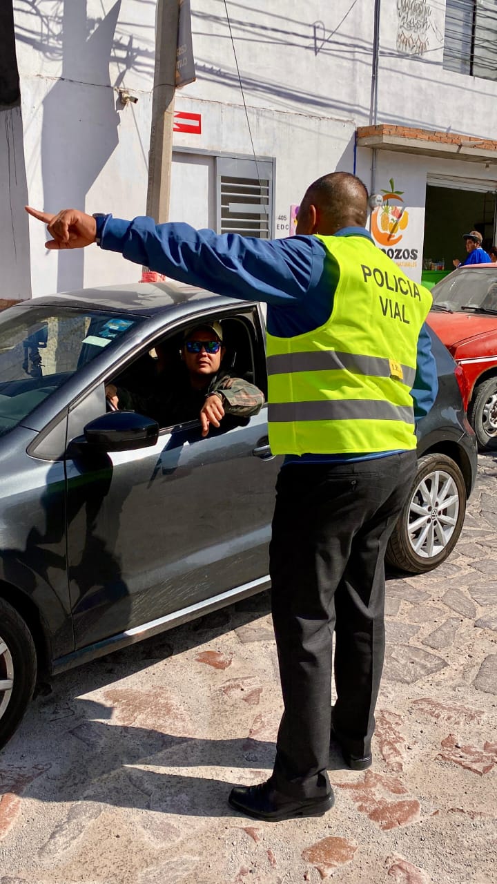 Entran en funciones primeros policías viales en Villa de Pozos