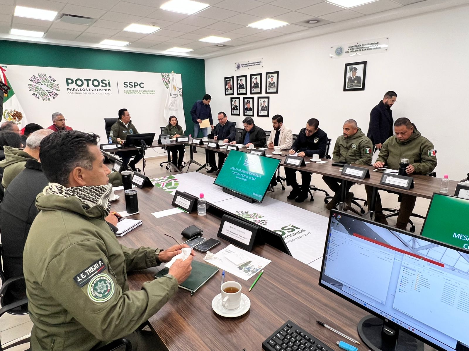 Guardia Civil de Soledad destaca cona detención de 22 personas en una semana en mesa de seguridad estatal