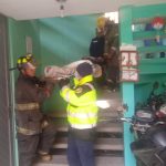 Protección Civil Municipal auxilia a familia intoxicada con gas butano en su vivienda