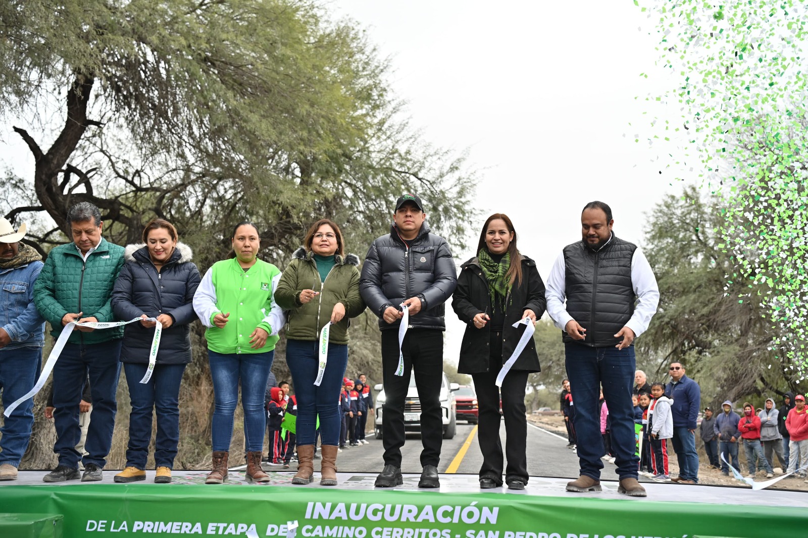 Ricardo Gallardo lleva más apoyo en movilidad a la región media