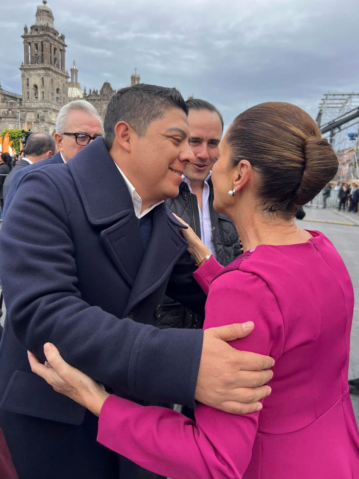 Ricardo Gallardo reconoce avance en 100 días de gobierno de la presidenta Claudia Sheinbaum