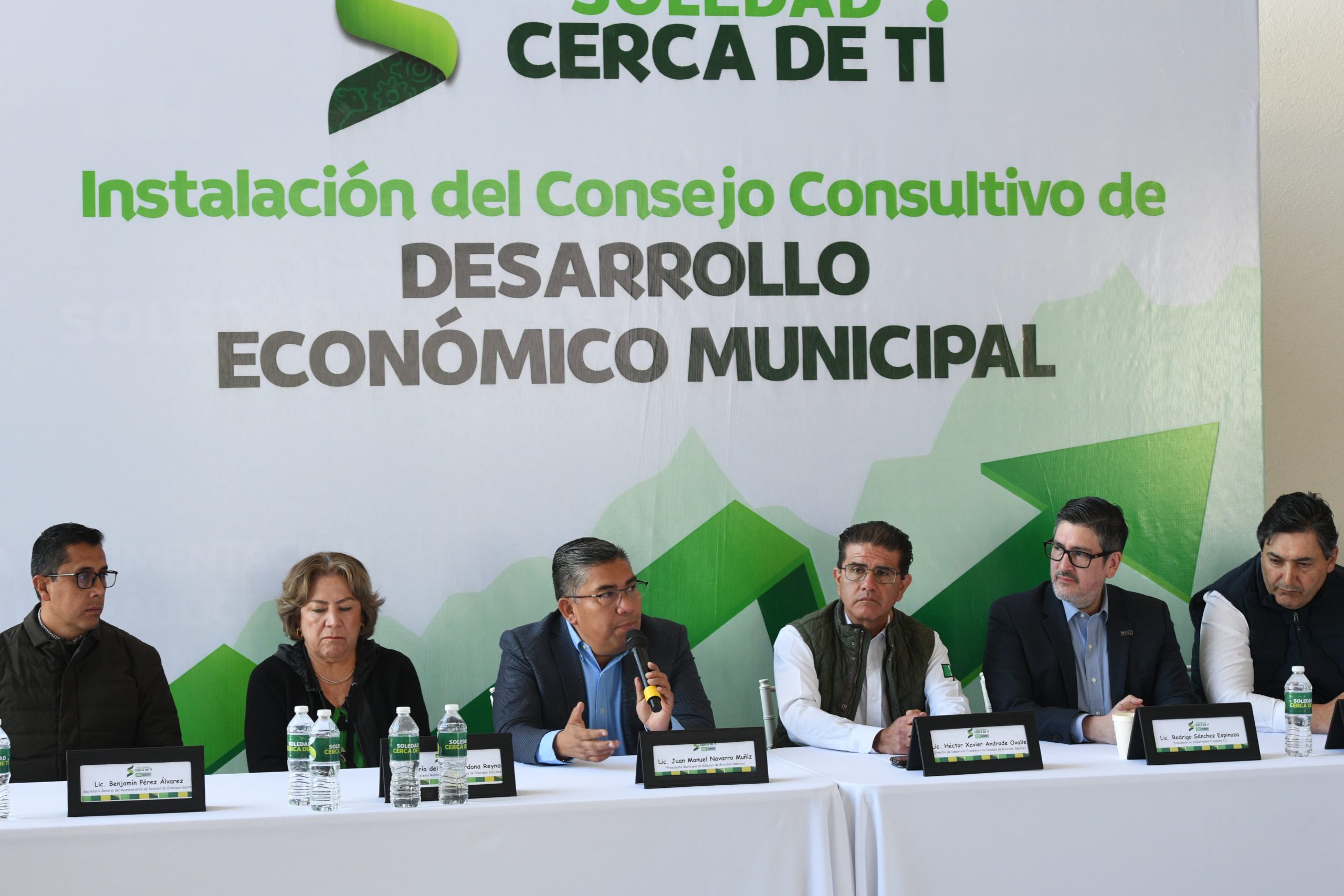 Alcalde Juan Manuel Navarro anuncia dos magnas obras viales que impulsarán más el desarrollo económico de Soledad