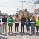 Con el anuncio de más obra urbana, Juan Manuel Navarro entrega pavimentación de calles en la colonia Praderas del Maurel