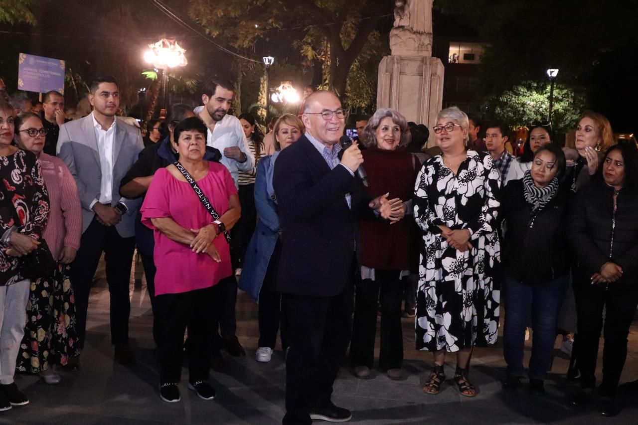 Luz y seguridad para Tequis: Alcalde Galindo enciende Alumbrado Táctico