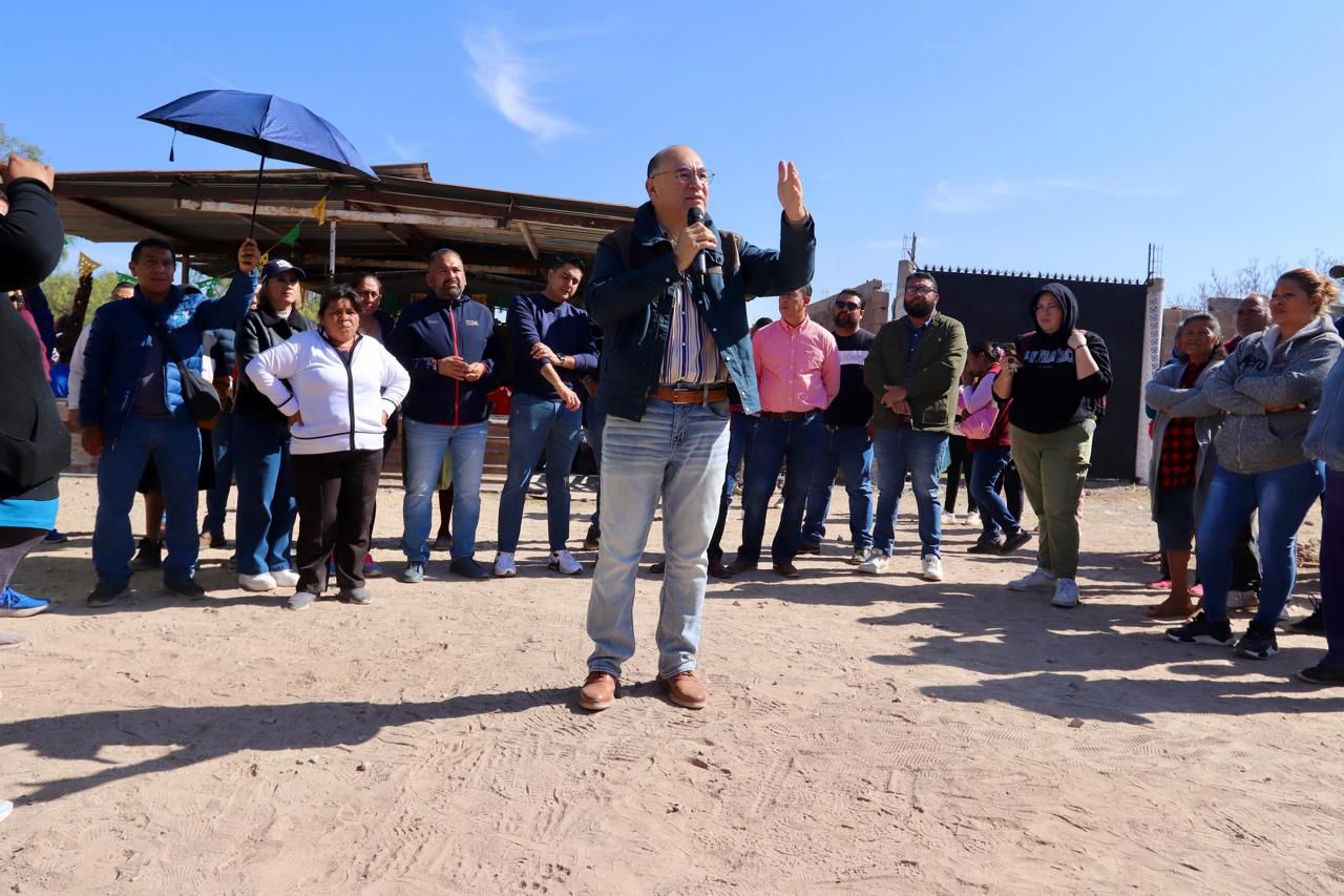 Anuncia Alcalde Galindo pavimentación de avenida 5 de Mayo, en Tierra Blanca